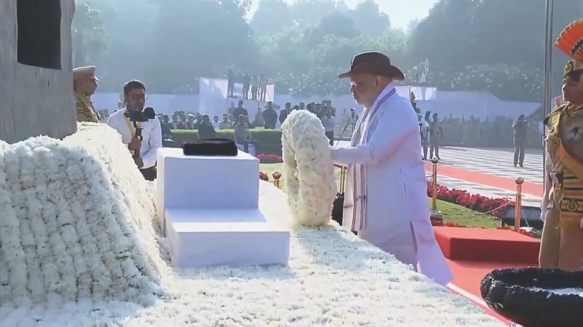 Amit Shah pays tribute to police martyrs, flags off motorcycle rally on Police Commemoration Day