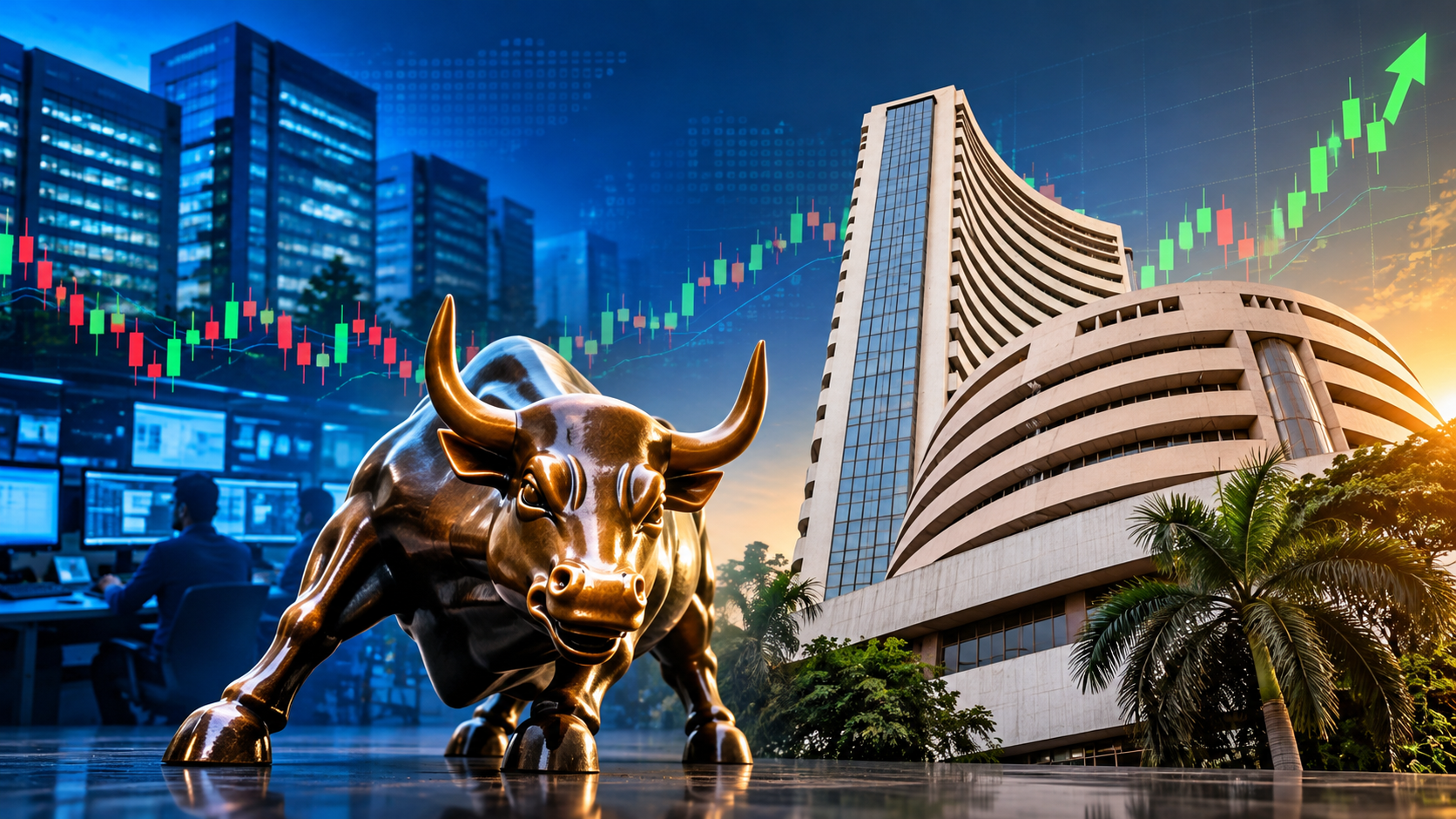 Sensex, Nifty open flat amid mixed cues; IT shares shine