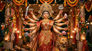 नवदुर्गा के नौ स्वरूपों में छिपा जीवन का संदेश, शक्ति और साधना का पर्व है दुर्गा पूजा