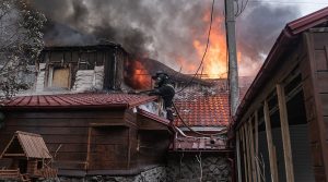 Russian strikes kill three, damage dozens of power facilities