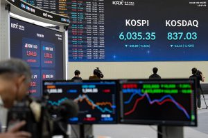 Asia shares edge up as chip selloff eases; US CPI awaited