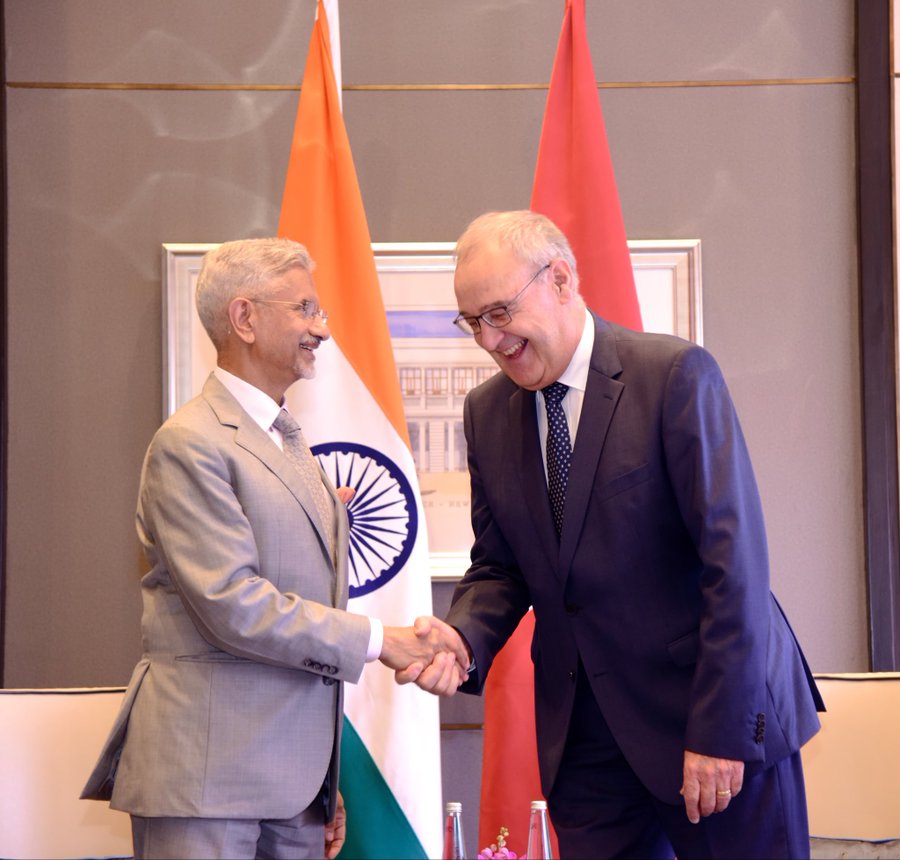 विदेश मंत्री जयशंकर ने स्विस राष्ट्रपति परमेलिन से मुलाकात की, भारत-स्विट्जरलैंड संबंधों को और मजबूत करने पर जोर