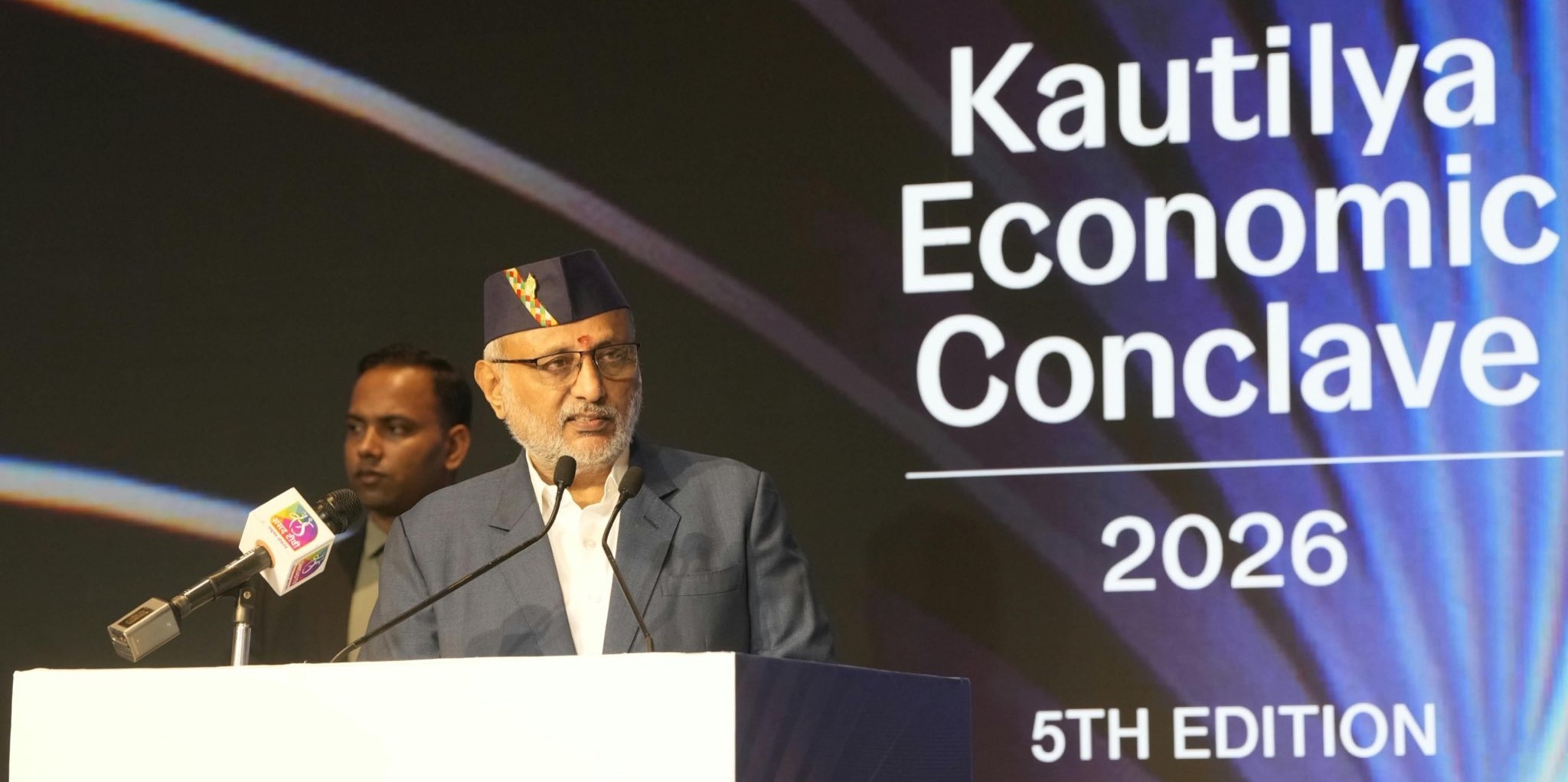 Vice-President Radhakrishnan addresses 5th Kautilya Economic Conclave in New Delhi