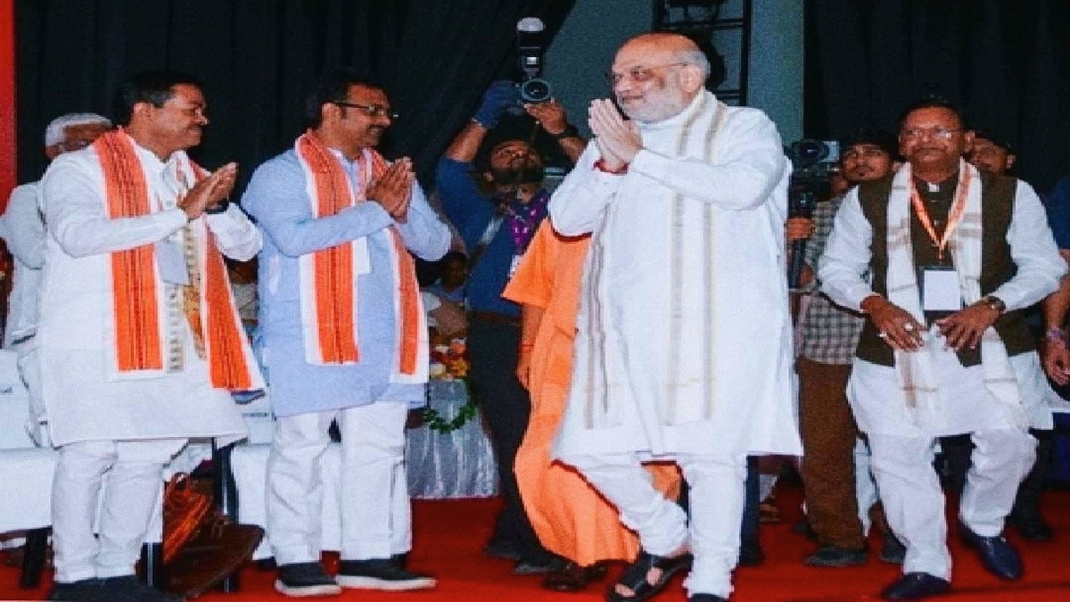 अमित शाह के संबोधन से भाजपा में चुनावी जोश, नेताओं ने 2027 में जीत का किया दावा