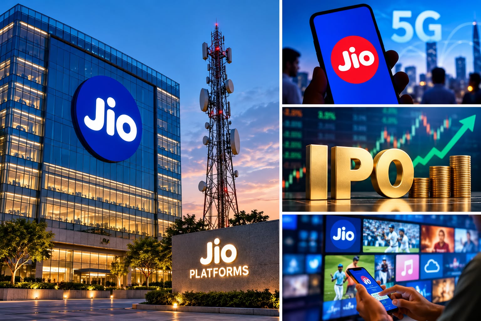 जियो प्लेटफॉर्म्स का ₹30,213 करोड़ का IPO: भारतीय पूंजी बाजार में नया इतिहास रचने की तैयारी