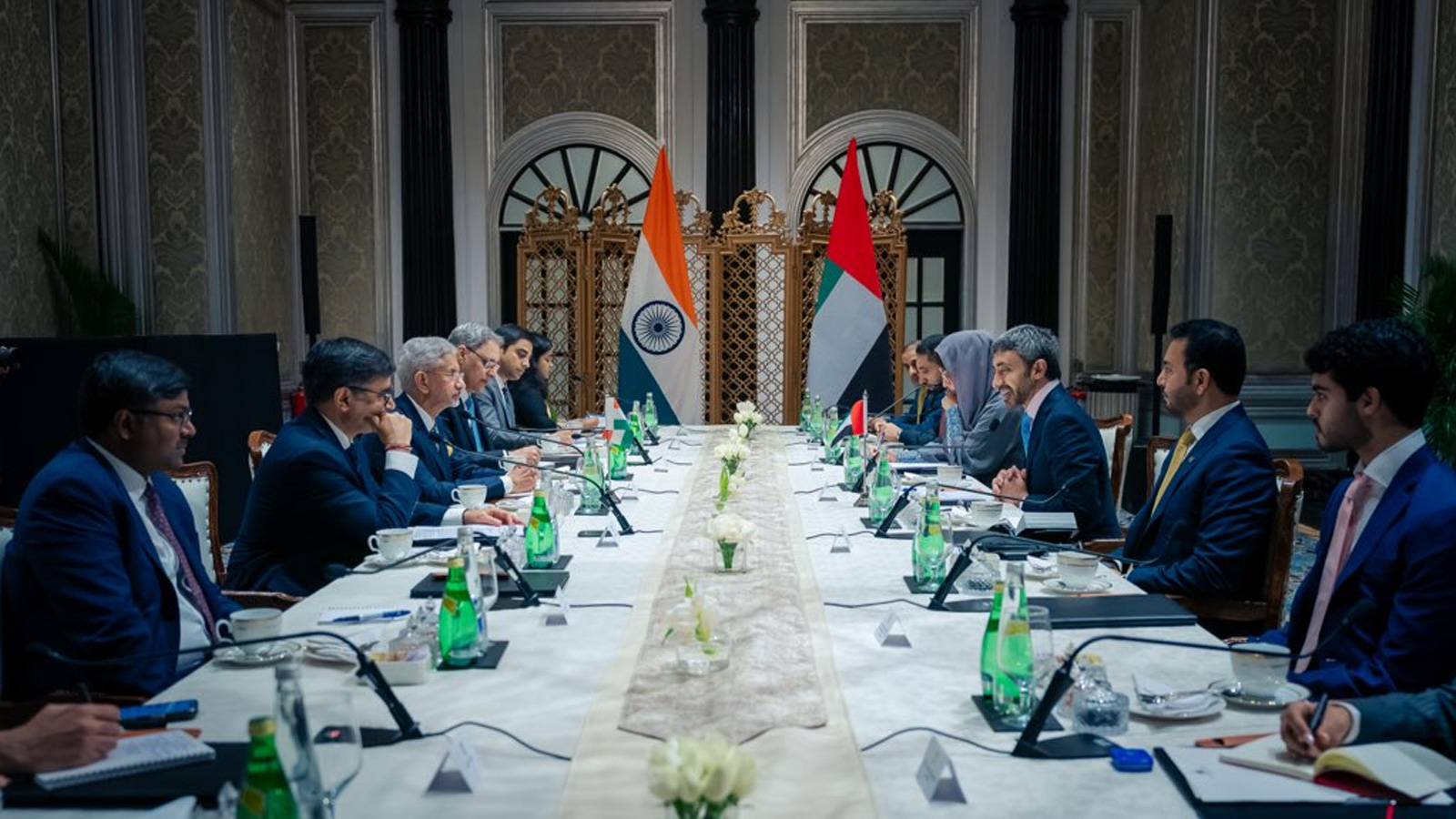 UAE के विदेश मंत्री शेख अब्दुल्ला का भारत दौरा संपन्न, व्यापार और रक्षा सहयोग पर हुई चर्चा