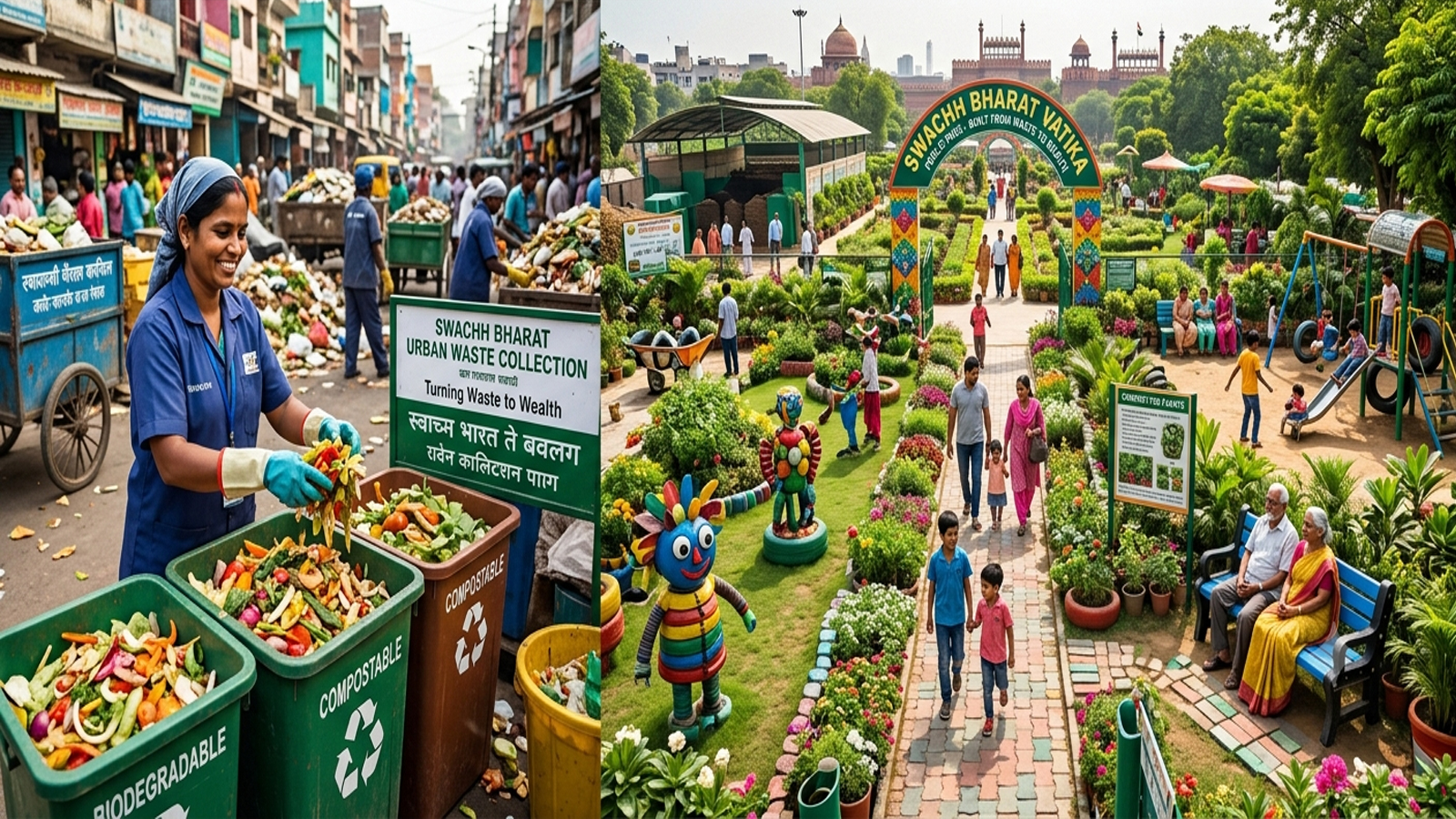 From kitchen scraps to public parks: How India is turning waste into wealth