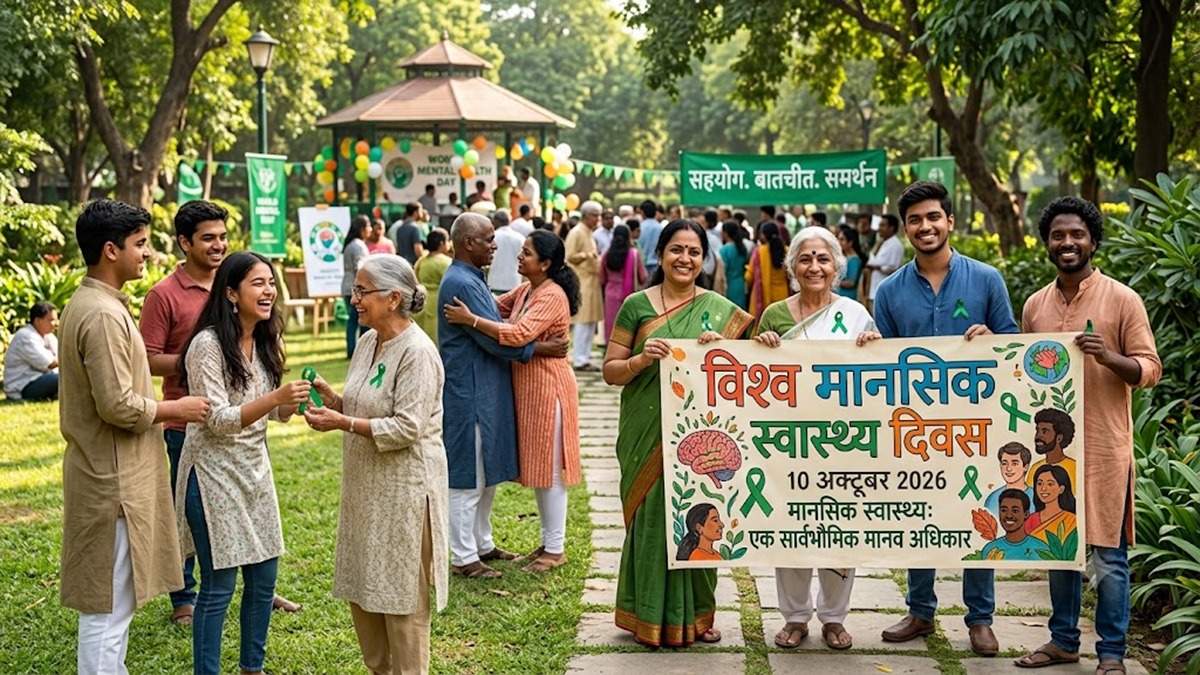 विश्व मानसिक स्वास्थ्य दिवस : स्वस्थ मन, संवेदनशील समाज और बेहतर भविष्य की आधारशिला