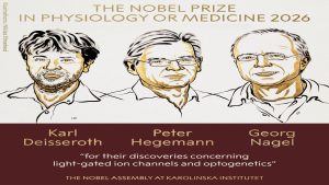 Karl Deisseroth, Peter Hegemann, Georg Nagel win 2026 Nobel medicine prize