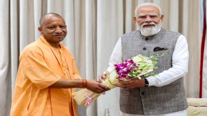 सीएम योगी ने पीएम मोदी को शासन में 25 ‘शानदार साल’ पूरे करने पर दी बधाई