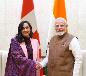 प्रधानमंत्री मोदी से मिलीं कनाडाई विदेश मंत्री अनीता आनंद, व्यापार-तकनीक समेत कई मुद्दों पर चर्चा