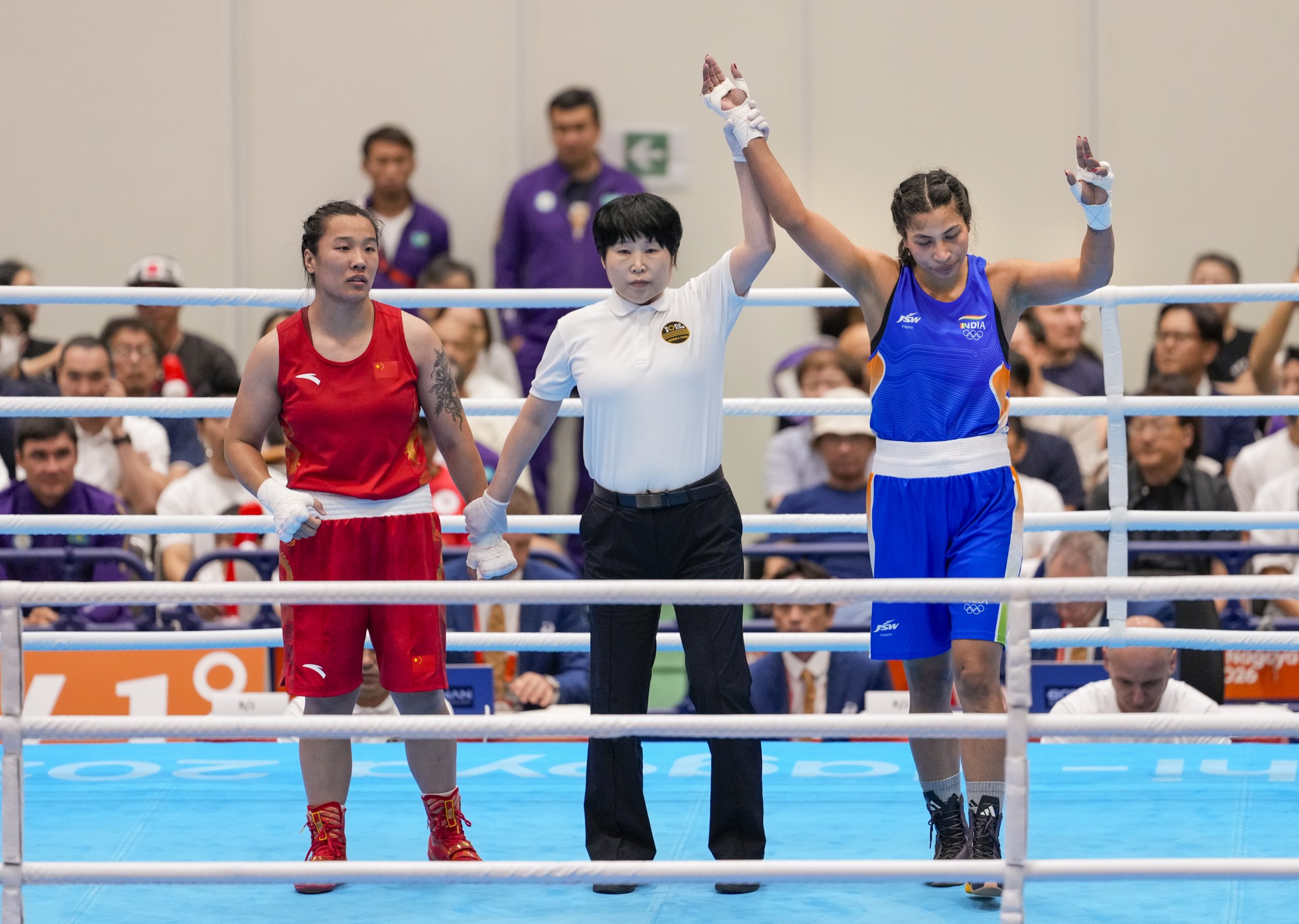 Asian Games 2026 : लवलीना बोरगोहेन ने देश को दिलाया 12वां गोल्ड, 75 किग्रा फाइनल में चीनी मुक्केबाज को हराया