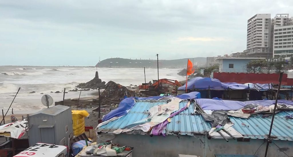Weather: Cyclone Arnab in Andhra