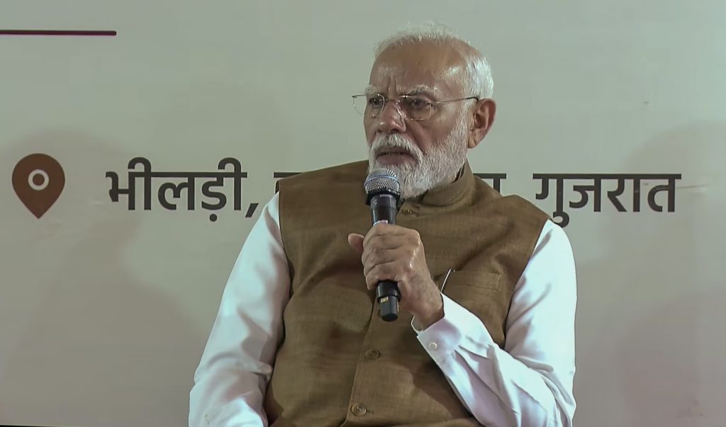 PM Modi in Gujarat
