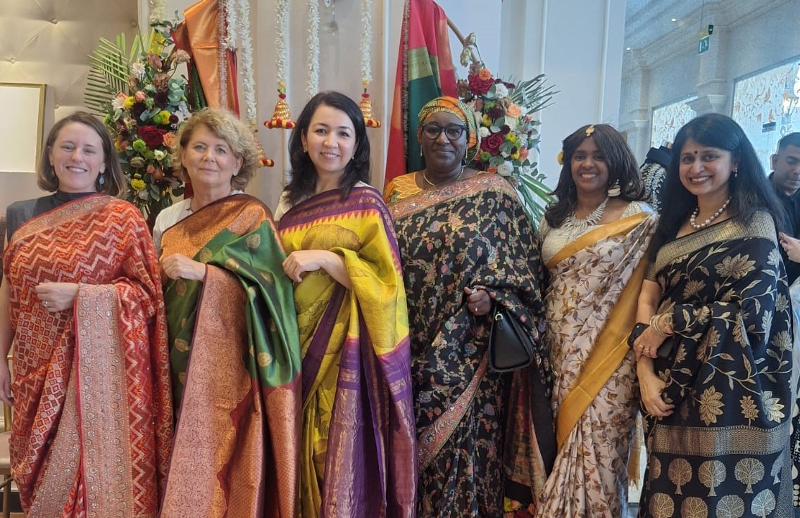 Indian Embassy in UAE celebrates India’s rich textile legacy with ‘Six Yards of India – The Saree Story’ event in Abu Dhabi