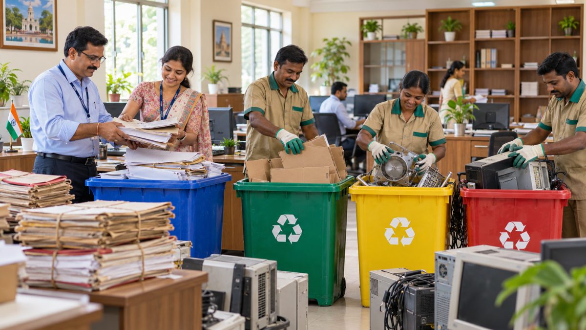 Special Swachhata Campaign 6.0 generates Rs 491.28 crore from scrap, covers over 8.34 lakh sites