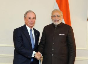 PM Modi Welcomes Bloomberg’s Plans to Expand Presence in India