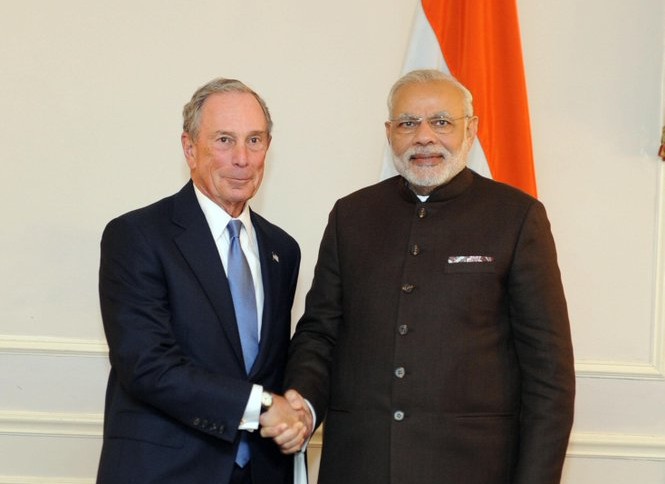 PM Modi Welcomes Bloomberg’s Plans to Expand Presence in India