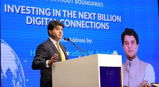 Scindia Calls for Global Cooperation, Investment to Connect Next Billion at India Mobile Congress 2026