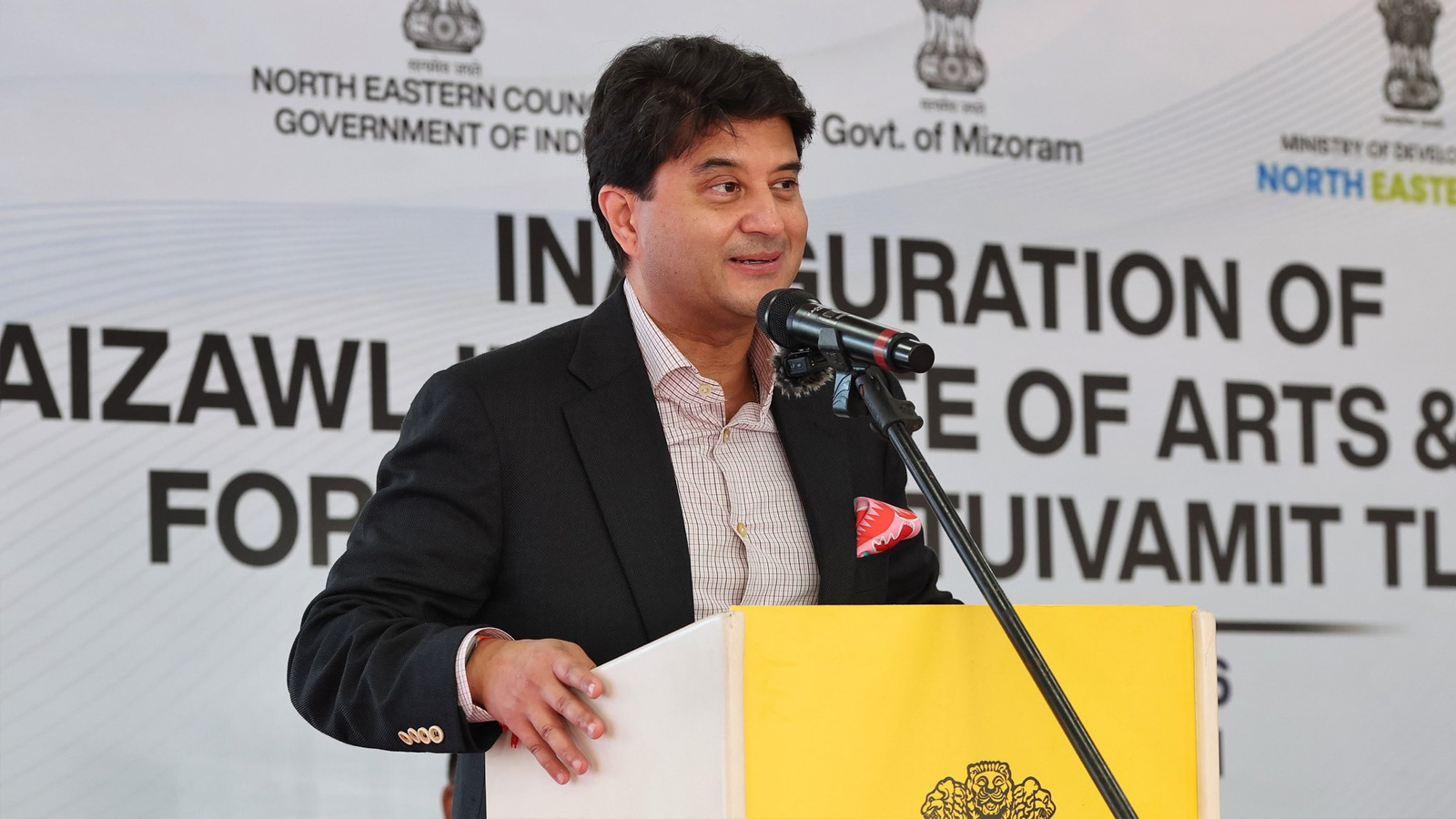 Jyotiraditya Scindia launches Rs 331 crore development projects in Mizoram, highlights connectivity and jobs