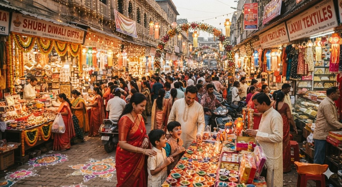 त्योहारी सीजन में बाजारों में लौटी रौनक, ₹7 लाख करोड़ से अधिक कारोबार का अनुमान