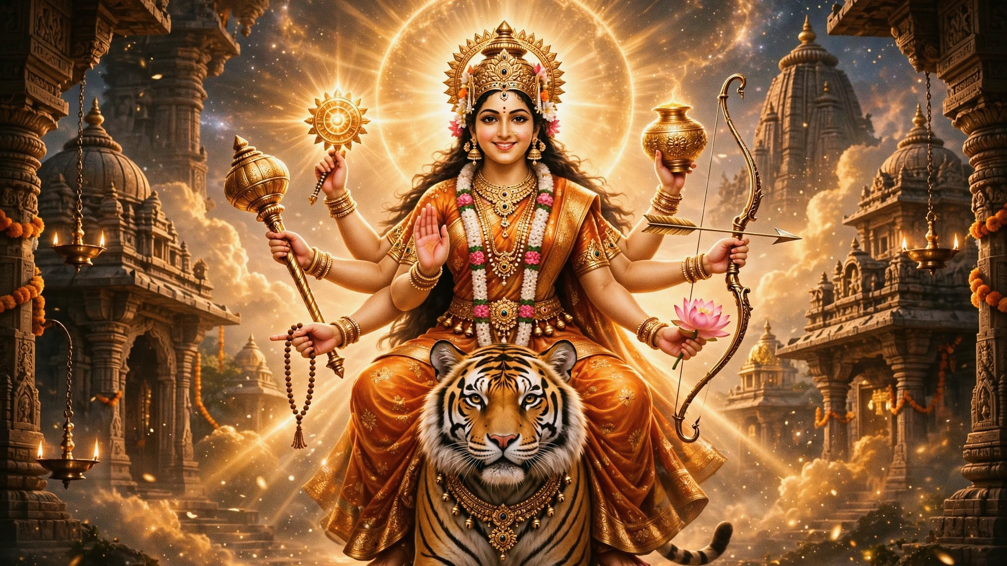 मां कूष्मांडा की कृपा से जीवन में आता है प्रकाश, सुख-समृद्धि और सकारात्मकता का मिलता है संदेश
