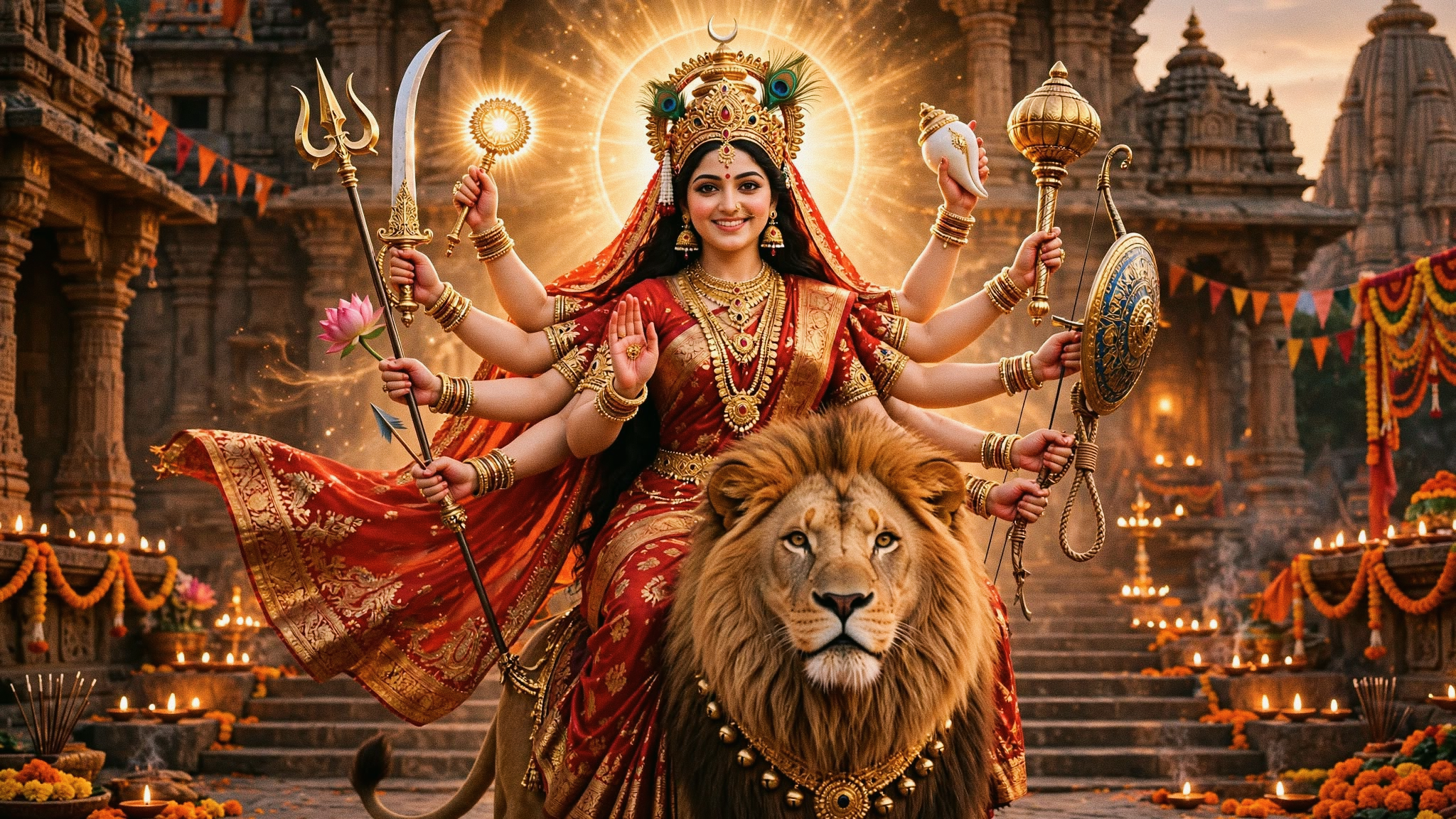 मां दुर्गा के नौ स्वरूपों में समाहित है शक्ति, साधना और आत्मविश्वास का संदेश