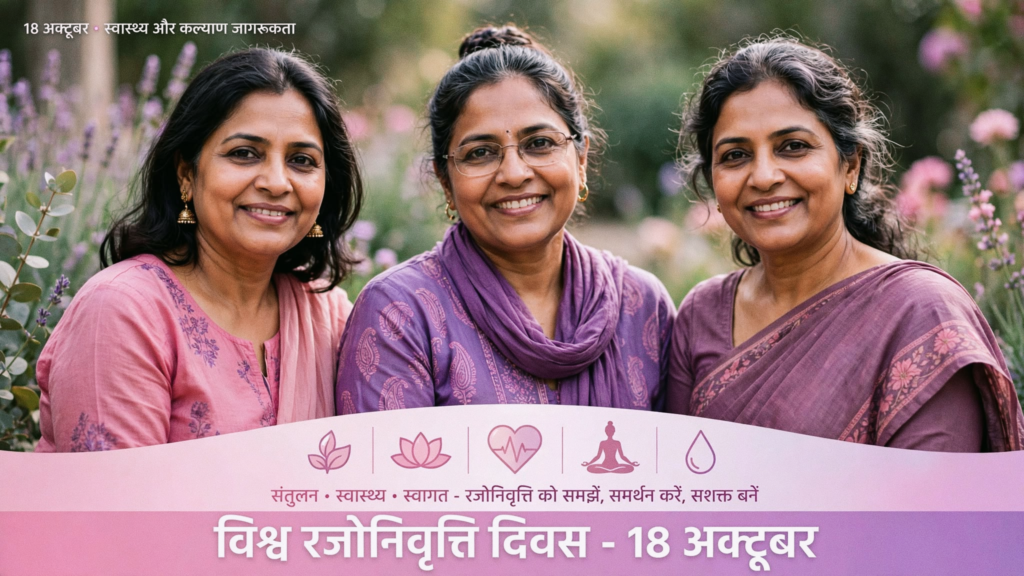 मेनोपॉज के दौरान स्वास्थ्य का रखें ख्याल, संतुलित जीवनशैली और समय पर जांच जरूरी